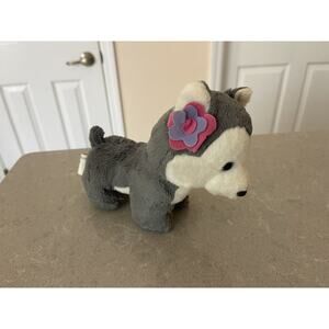 City Toys Wolf Puppy Dog Gray 8 Inch Plush Stuffed Animal Toy Gift